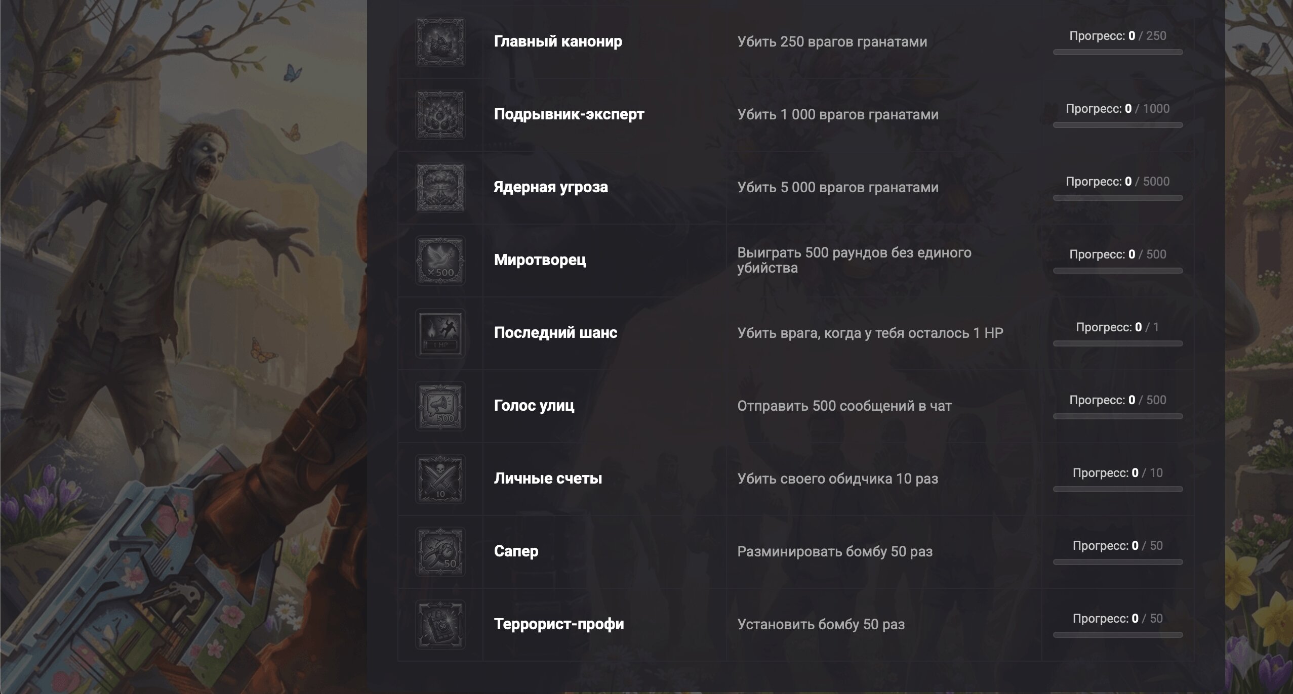Система достижений | GameCMS